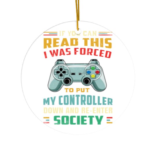 Video Game Retro Vintage Gaming Lover Ceramic Ornaments