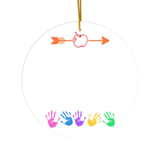 Team Sped Teacher Awareness Special Education Ceramic Ornaments