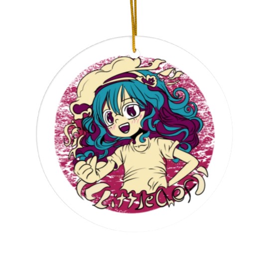 Kawaii Chef: Adorable Anime for Foodies Ceramic Ornaments