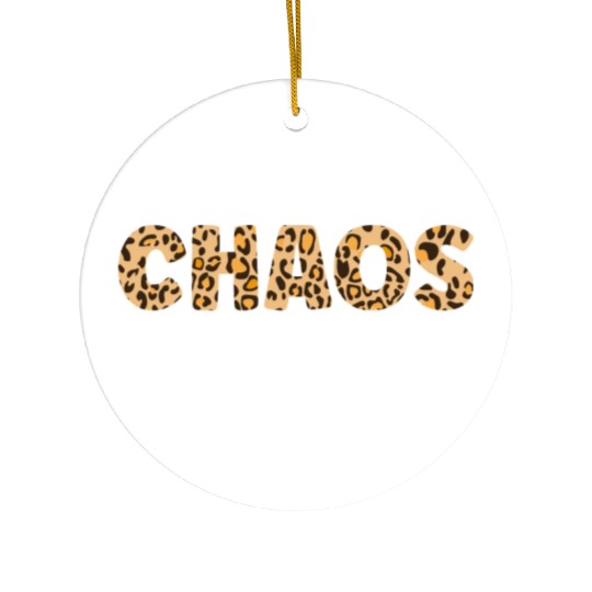 Chaos Coordinator Ceramic Ornaments