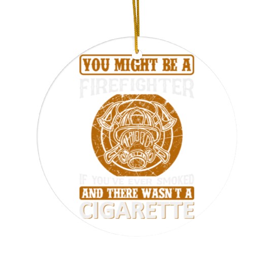 Firefighter Ceramic Ornaments