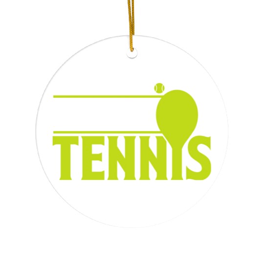 I Only Wake Up for Paddle Tennis 2 Ceramic Ornaments