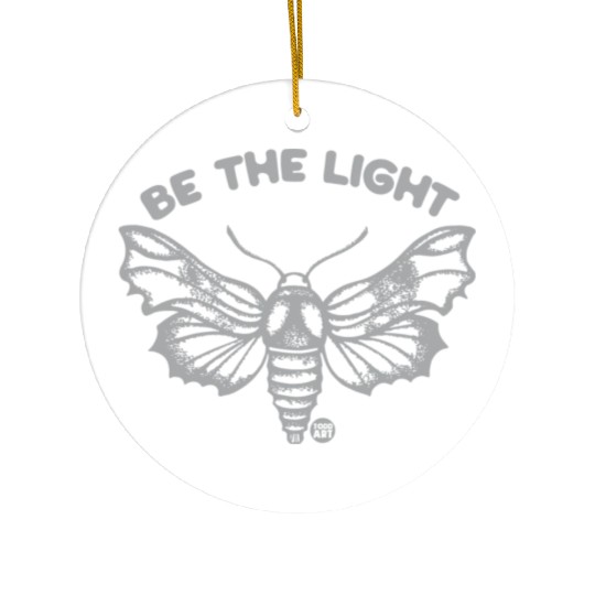 Be The Light Ceramic Ornaments