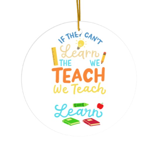 SPED Teacher Sped Educator Special Education Ceramic Ornaments