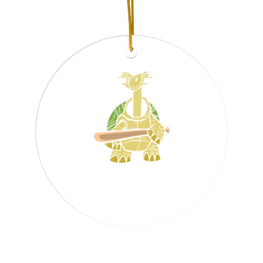 Mean Turtle Reptile Nature Turtle Lover Aquatic Ceramic Ornaments