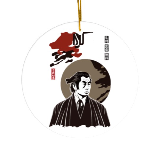 Japan Retro Yakuza Character Ceramic Ornaments