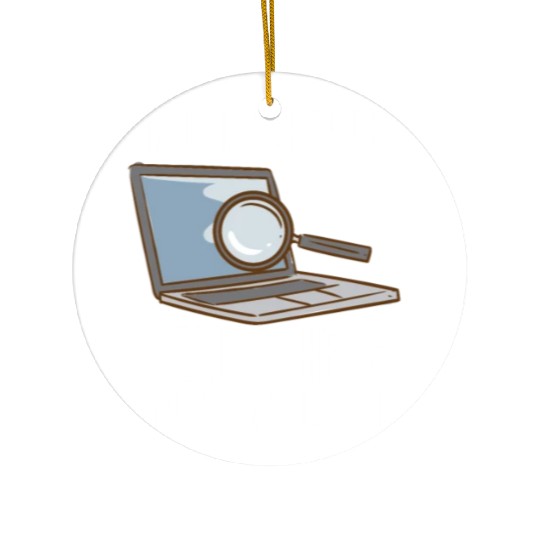 In God We Trust All Others Must Bring Data Ceramic Ornaments