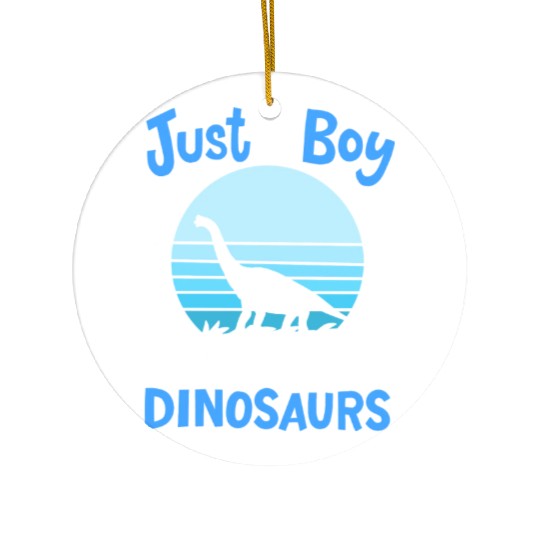 Dinosaurs Dinosaur Lover Retro Ceramic Ornaments