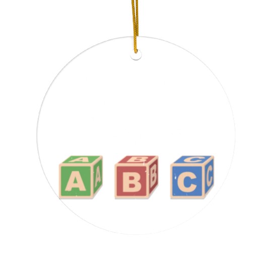 Chaos Coordinator Teacher Ceramic Ornaments
