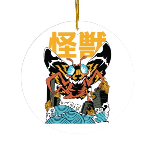 Kaiju Moth Ceramic Ornaments