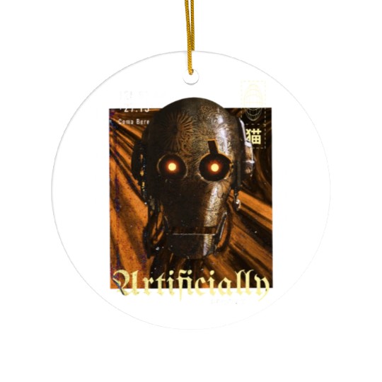 Steampunk Robot Ceramic Ornaments