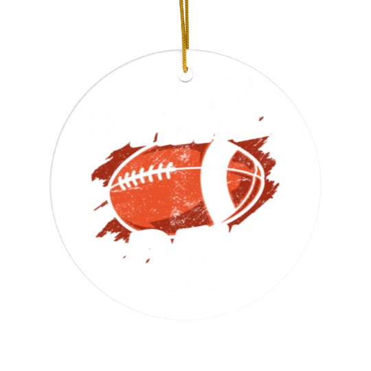 Game Day Ceramic Ornaments