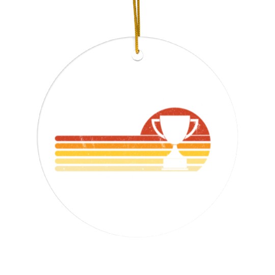 Trophy Husband Funny design for Cool Father or Dad Ceramic Ornaments