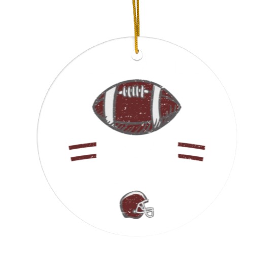 Football Game Day - Football Ceramic Ornaments