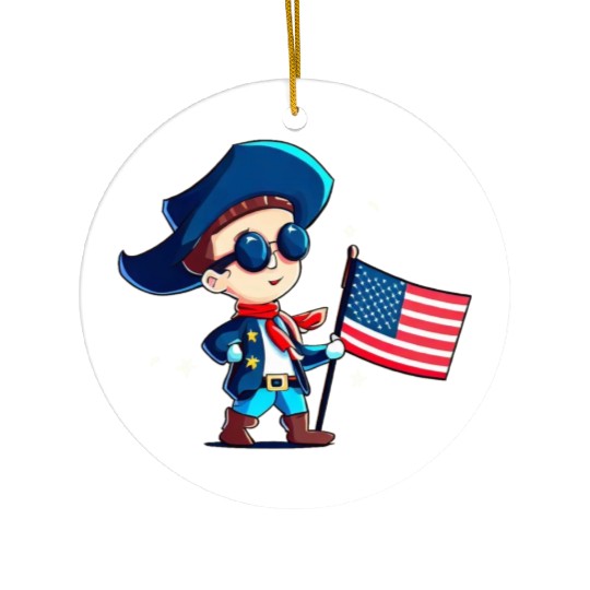 Patriot Day Ceramic Ornaments