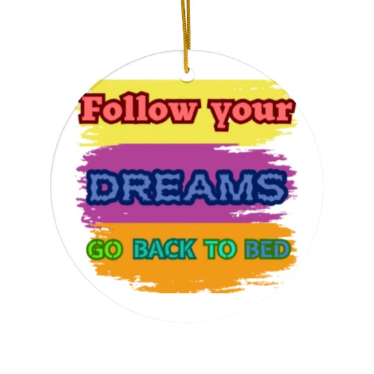 "Designing Your Destiny: Embrace Your Passion. Ceramic Ornaments