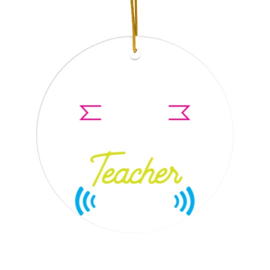 Don't Make Me Use My Dance Teacher Voice Dancing Ceramic Ornaments