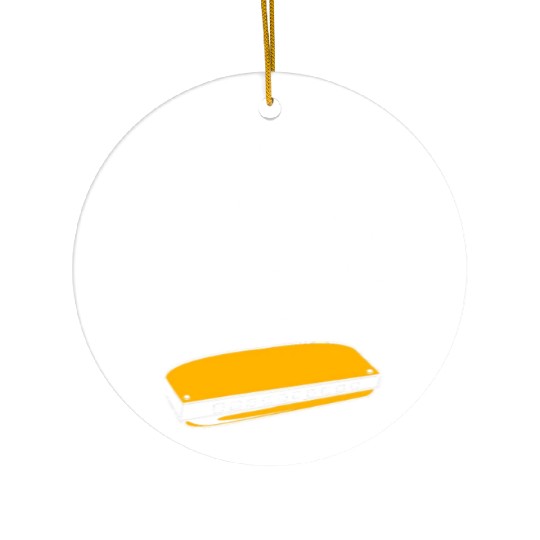 Harmonica Funny Retirement Plan For Adults Ceramic Ornaments