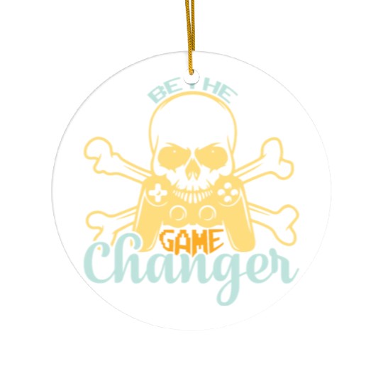 Be the game changer Ceramic Ornaments