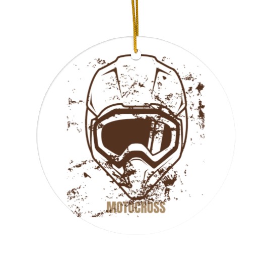 Motocross Lover Ceramic Ornaments