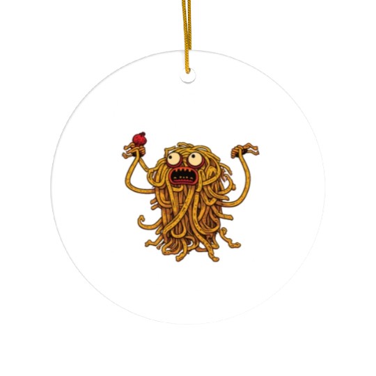 Atheist Atheism Flying Spaghetti Pastafarianism Ceramic Ornaments
