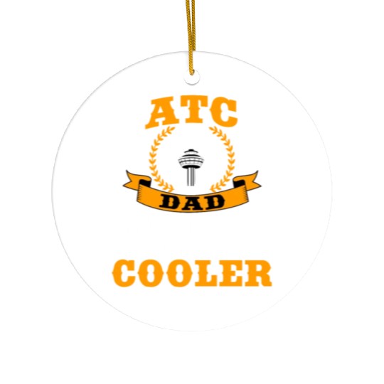 Great ATC Dad Outfit Air Traffic Controller Ceramic Ornaments
