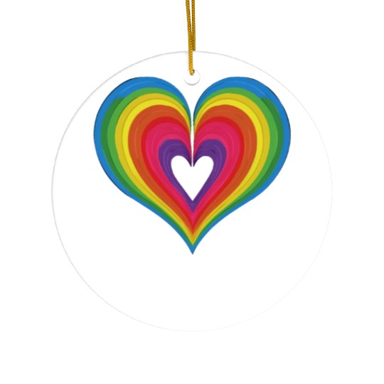 Sounds Gay I' Like It Pride Month Lesbian Gay Bi Ceramic Ornaments