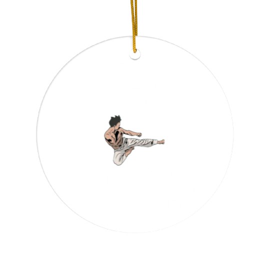 Karate Fighter Fighter Birthday May 1978 MMA Ceramic Ornaments