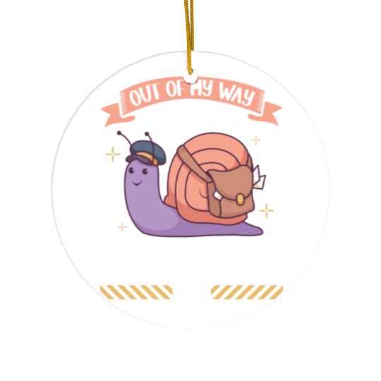 Postal Worker Mail Lady Mail Carrier Postal Ceramic Ornaments