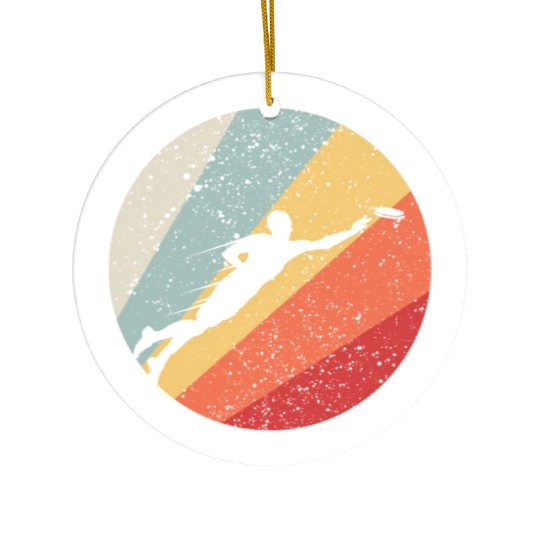 Ultimate Frisbee For Frisbee Players Ceramic Ornaments