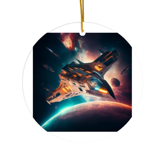 mars Ceramic Ornaments