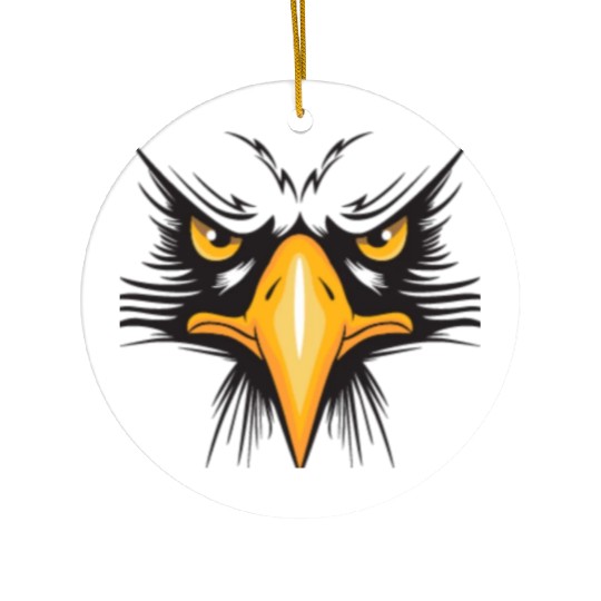 Angry bird Ceramic Ornaments