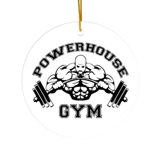 Powerhouse Gym Edition Ceramic Ornaments