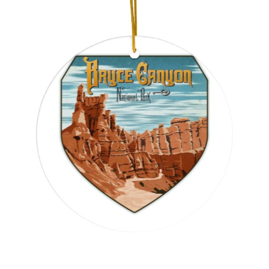 Bryce canyon national park Ceramic Ornaments