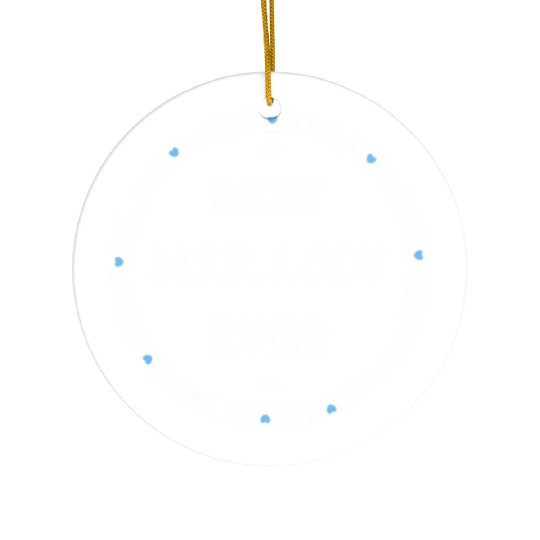 Best Mail Lady Ever Postal Worker Ceramic Ornaments