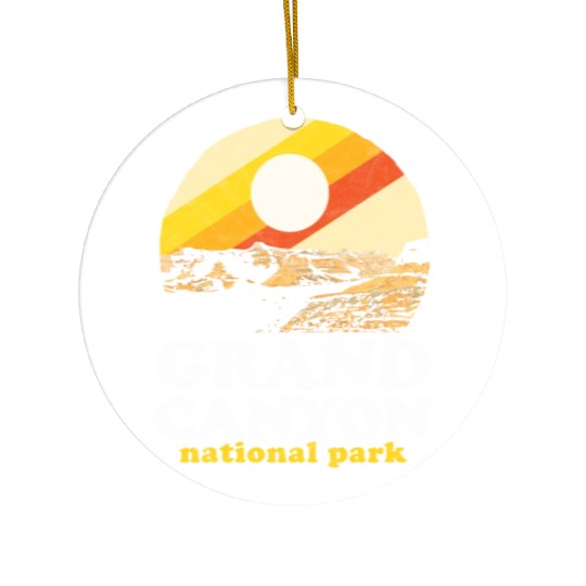 Grand Canyon Eighties Ceramic Ornaments