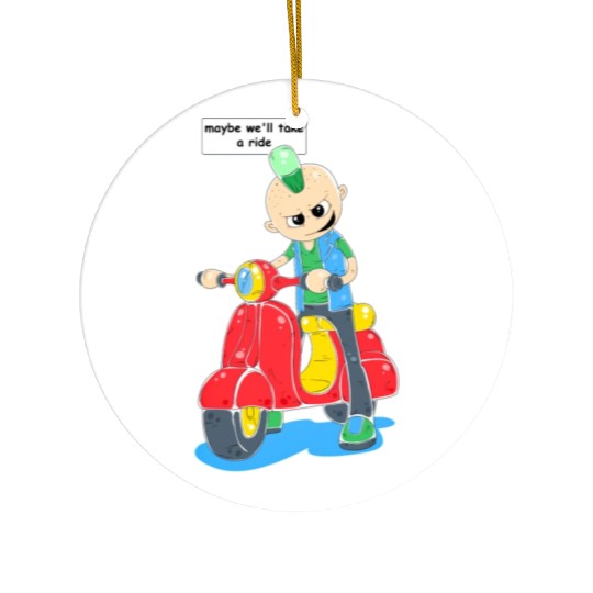 Punk Ceramic Ornaments