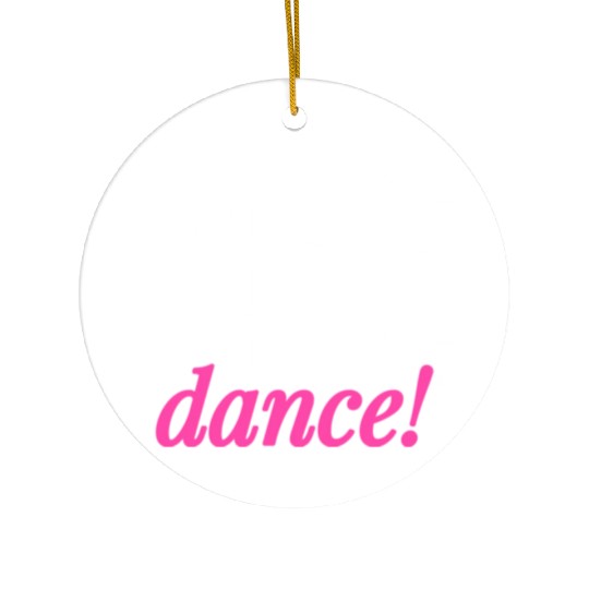 Dance 1 Ceramic Ornaments