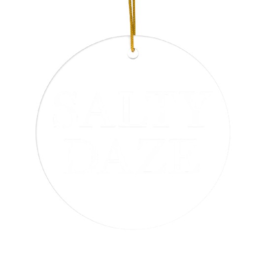 Salty Daze Ceramic Ornaments