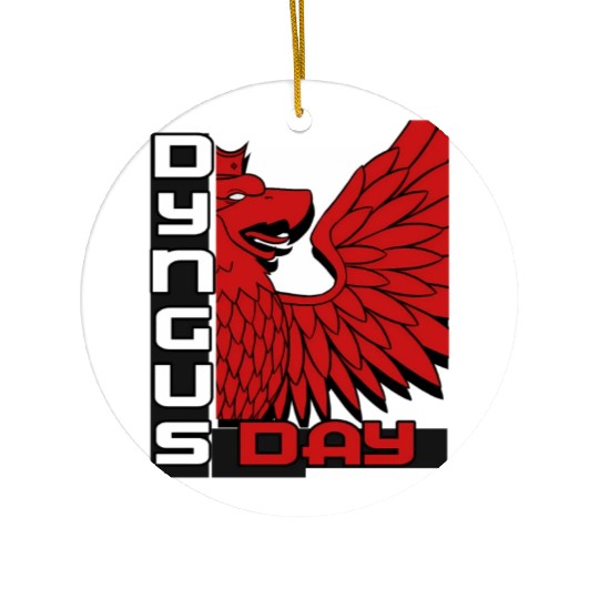 Dyngus Day Polish Eagle Poland Pride Ceramic Ornaments