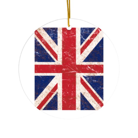 Union Jack Flag Ceramic Ornaments