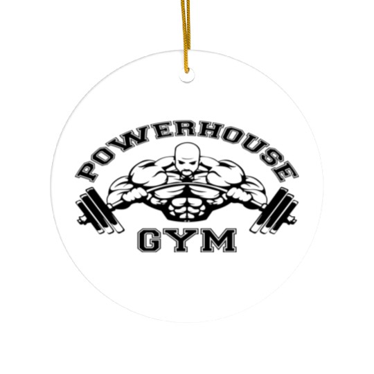 Powerhouse Gym Edition Ceramic Ornaments