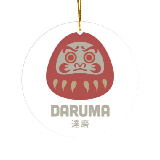 Daruma Doll Japan Zen Buddhism Daruma Ceramic Ornaments