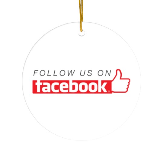 Facebook friends Ceramic Ornaments