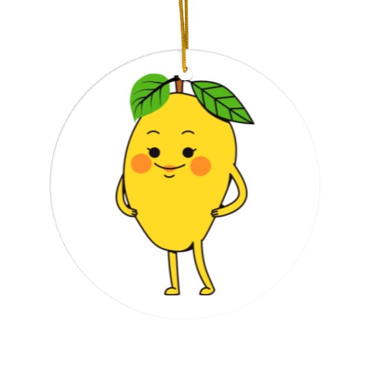 mango Ceramic Ornaments