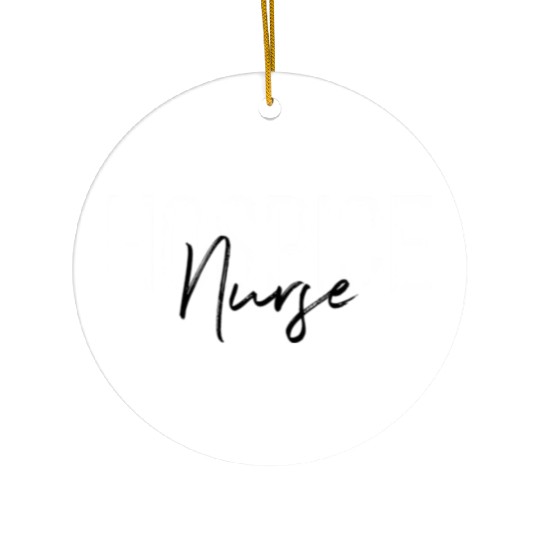 Hoce Nurse Registered Nurse Rn Emergency Room Ceramic Ornaments