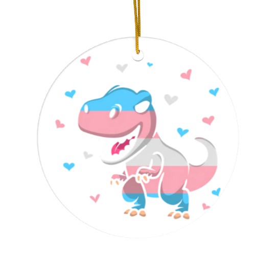 Transgender Pride Flag Transgender Pride Colors Ceramic Ornaments