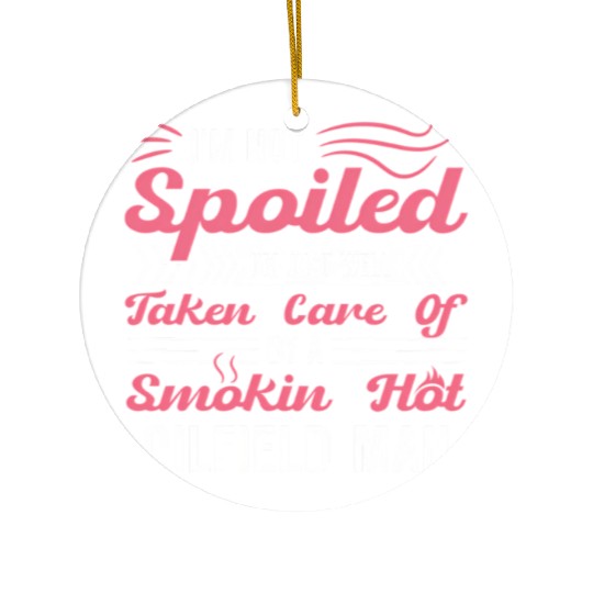 Oilfield Oil Rig Worker Ceramic Ornaments