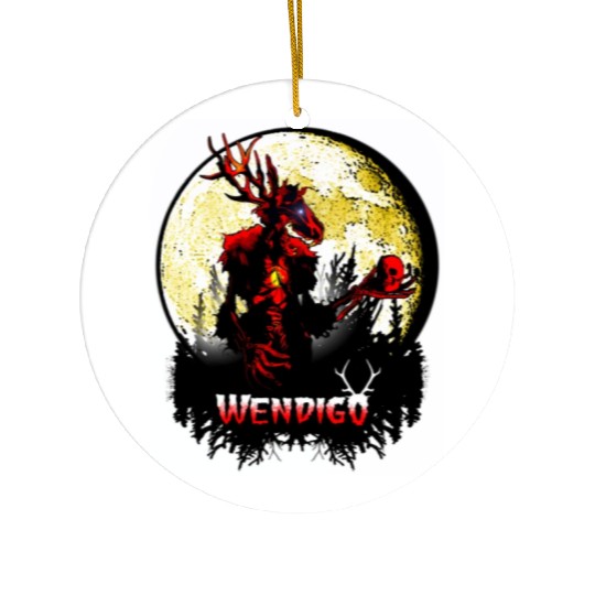 Wendigo New Monster inwalker Cryptid Evil Ceramic Ornaments
