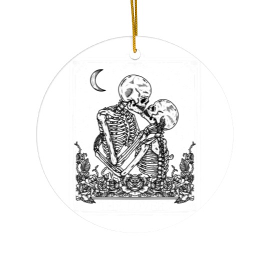 The Tarot Card Astrology ull Horror Occult Ceramic Ornaments